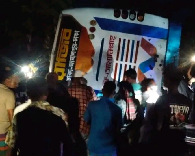 বাস-ইজিবাইক দুর্ঘটনায় জামালপুরে নিহত ৪
